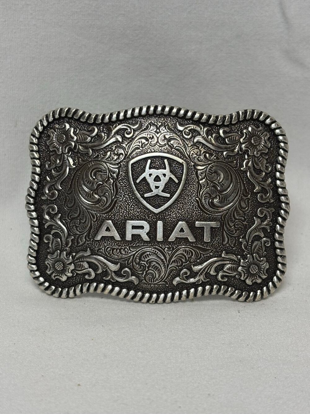 Artist Menโs Twisted Rope Edge Belt Buckle #6185